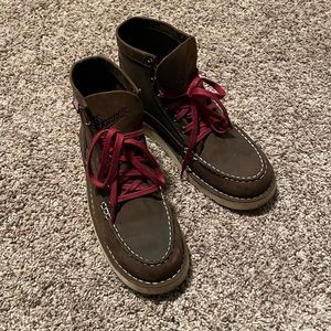 Danner Women’s Bull Run Moc Toe Work Boots size 7 Brown Lace up Leather